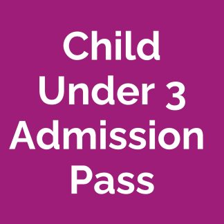Child Under 3 Admission Pass