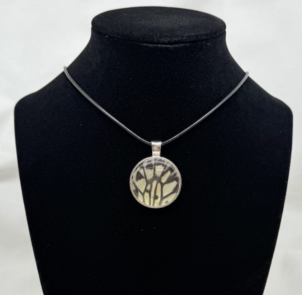 Rice Paper Butterfly Wing Necklace